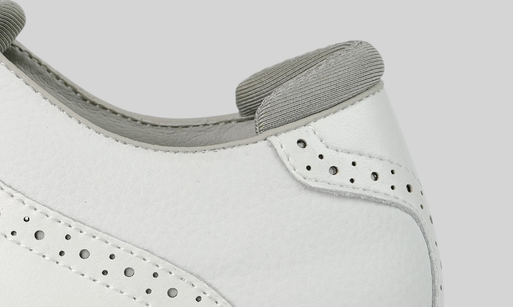 Goating Player G3 Men's Professional Spikeless Golf Shoes / White