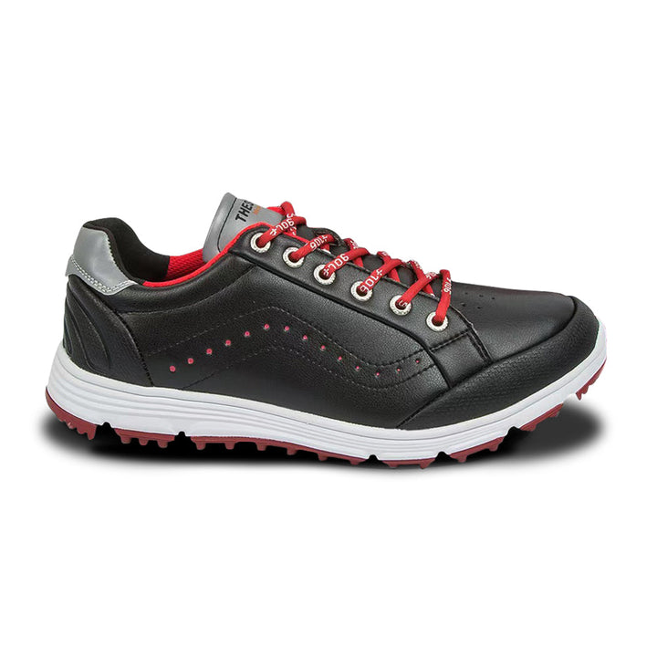 Goating Player G718 Men's Breathable Spikeless Golf Shoes / Black