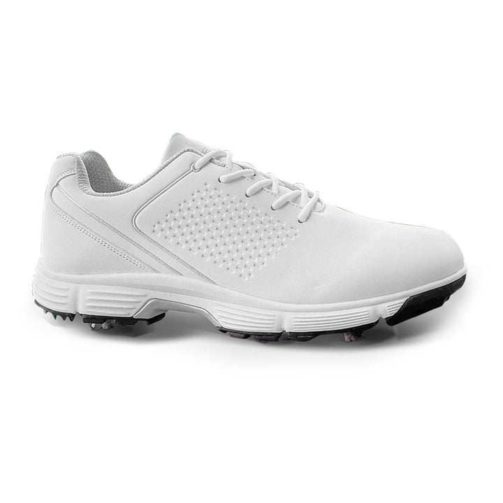 Goating Player G617 Men's Professional Spikes Golf Shoes / White