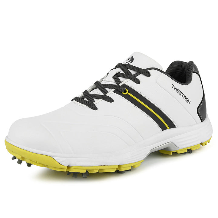 Goating Player G517 Men's Professional Spikes Golf Shoes / Yellow