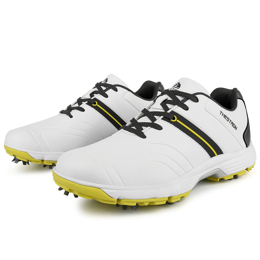 Goating Player G517 Men's Professional Spikes Golf Shoes / Yellow