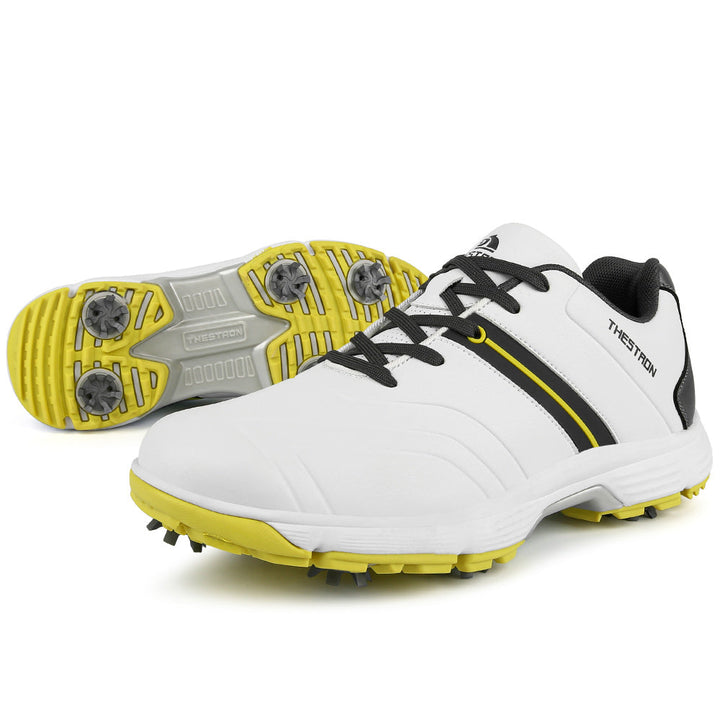 Goating Player G517 Men's Professional Spikes Golf Shoes / Yellow