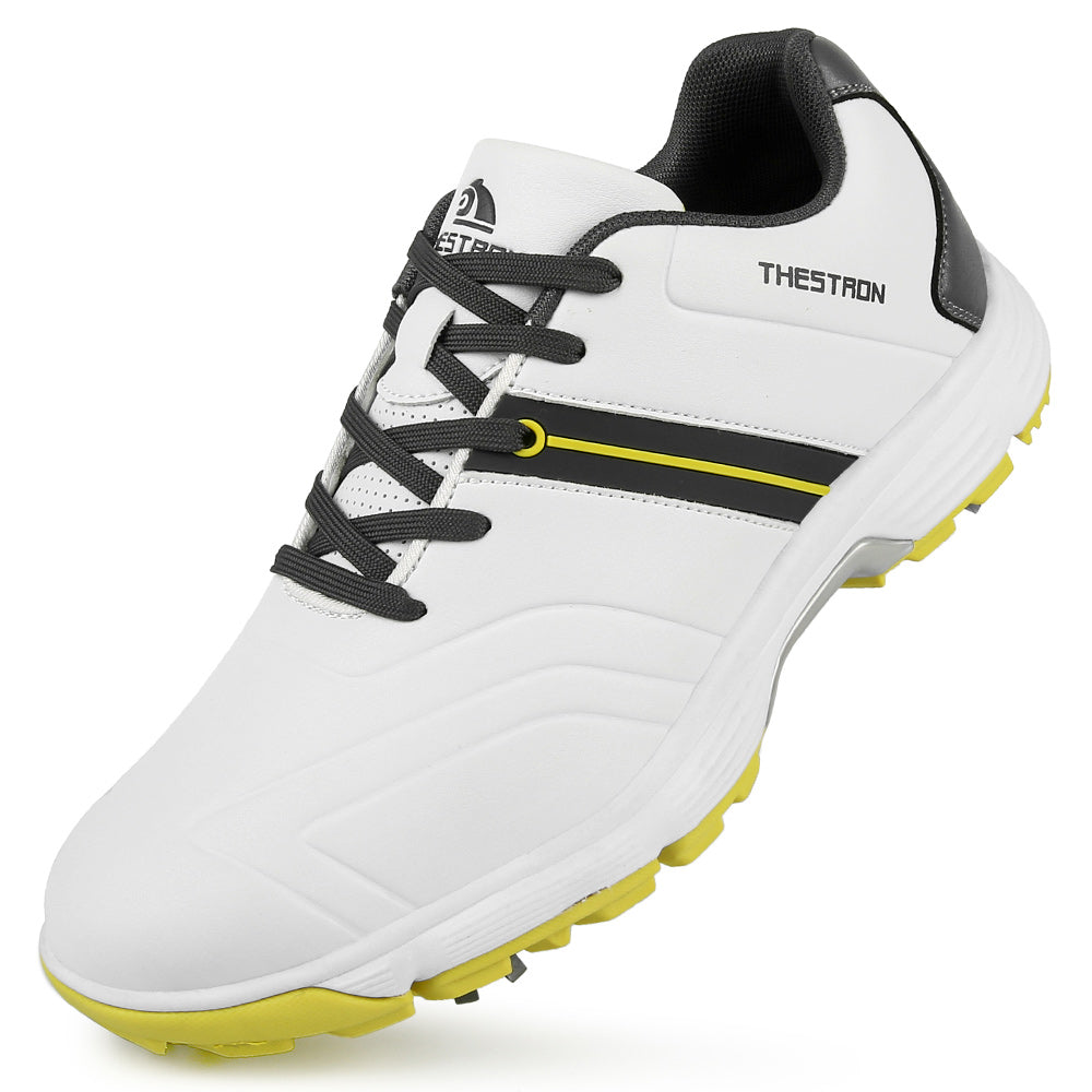 Goating Player G517 Men's Professional Spikes Golf Shoes / Yellow