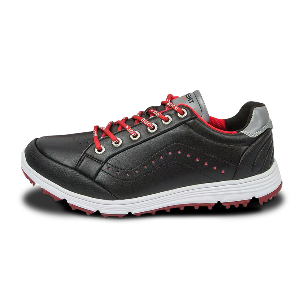 Goating Player G718 Men's Breathable Spikeless Golf Shoes / Black