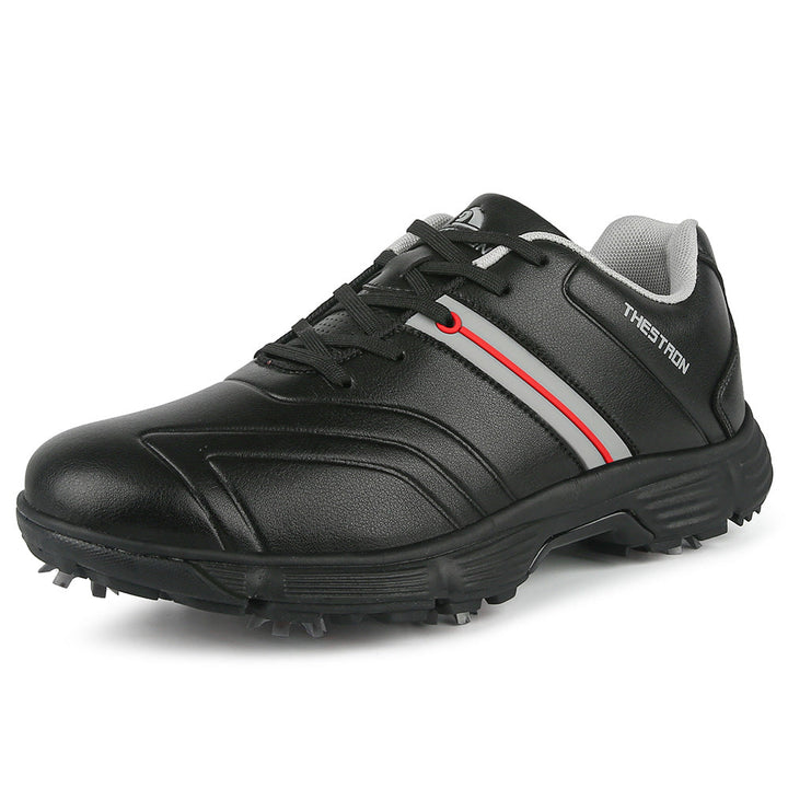 Goating Player G517 Men's Professional Spikes Golf Shoes / Black