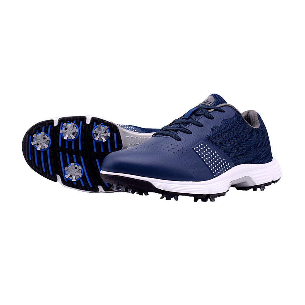 Goating Player G615 Men's Professional Spikes Golf Shoes / Blue