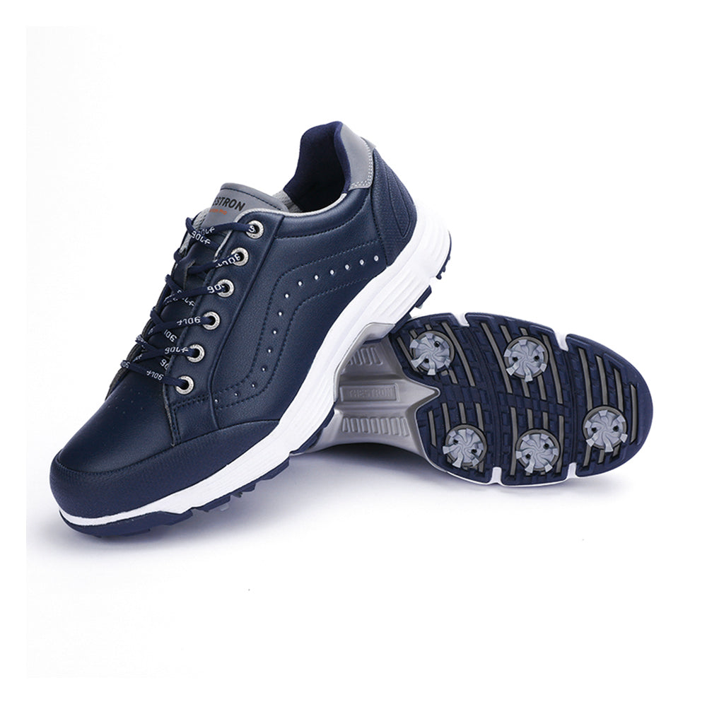 Goating Player G716 Men's Professional Spikes Golf Shoes / Blue