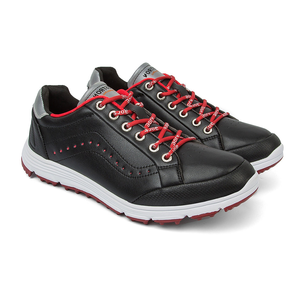 Goating Player G718 Men's Breathable Spikeless Golf Shoes / Black