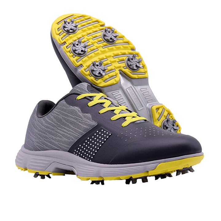 Goating Player G615 Men's Professional Spikes Golf Shoes / Grey