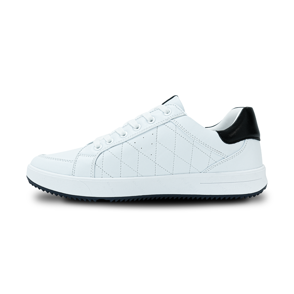 Goating Player G2 Men's Professional Leather Golf Shoes  / White