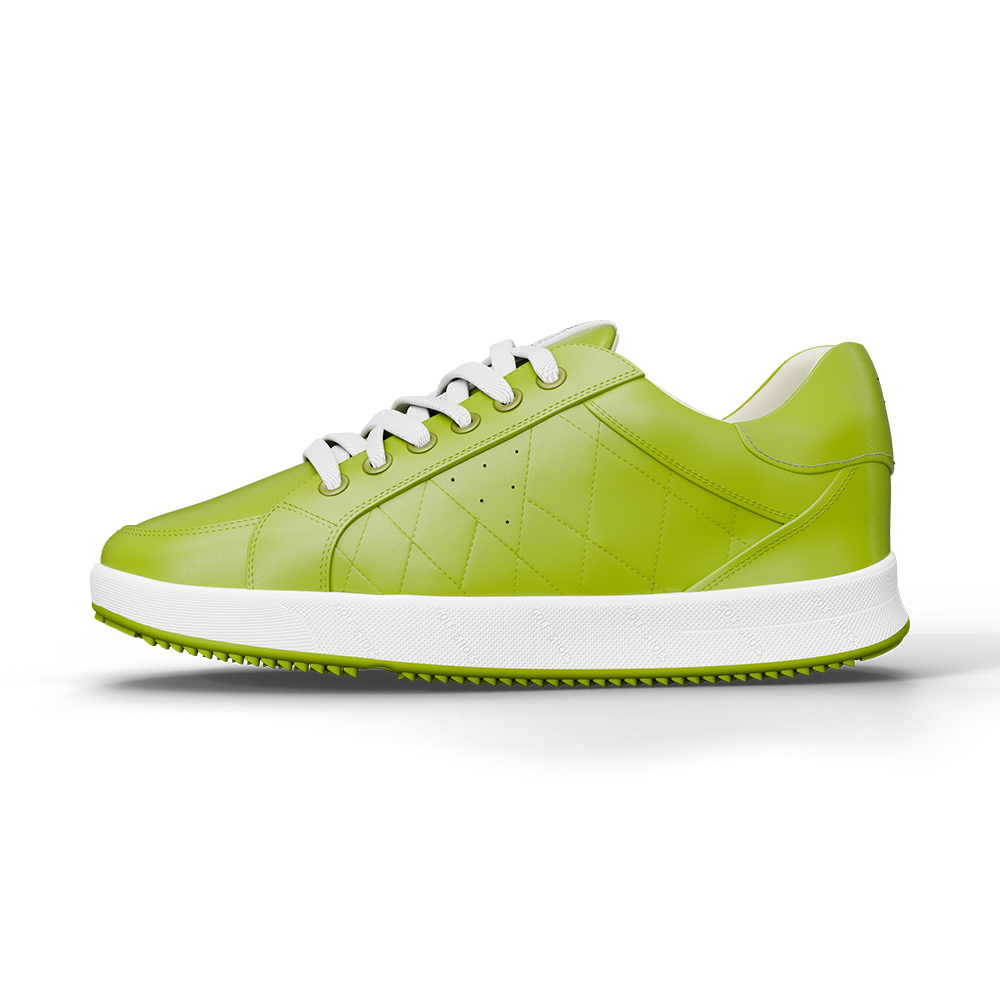 Goating Player G2 Men's Professional Leather Golf Shoes / Green