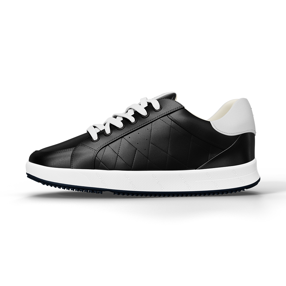 Goating Player G2 Men's Professional Leather Golf Shoes  / Black