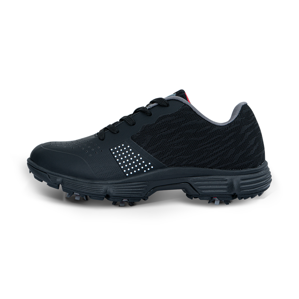 Goating Player G615 Men's Professional Spikes Golf Shoes / Black