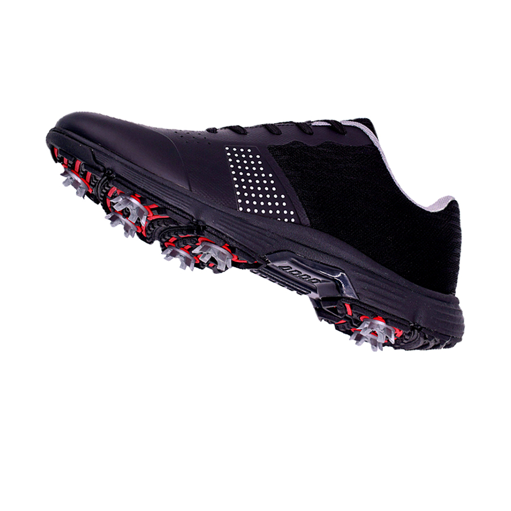 Goating Player G615 Men's Professional Spikes Golf Shoes / Black