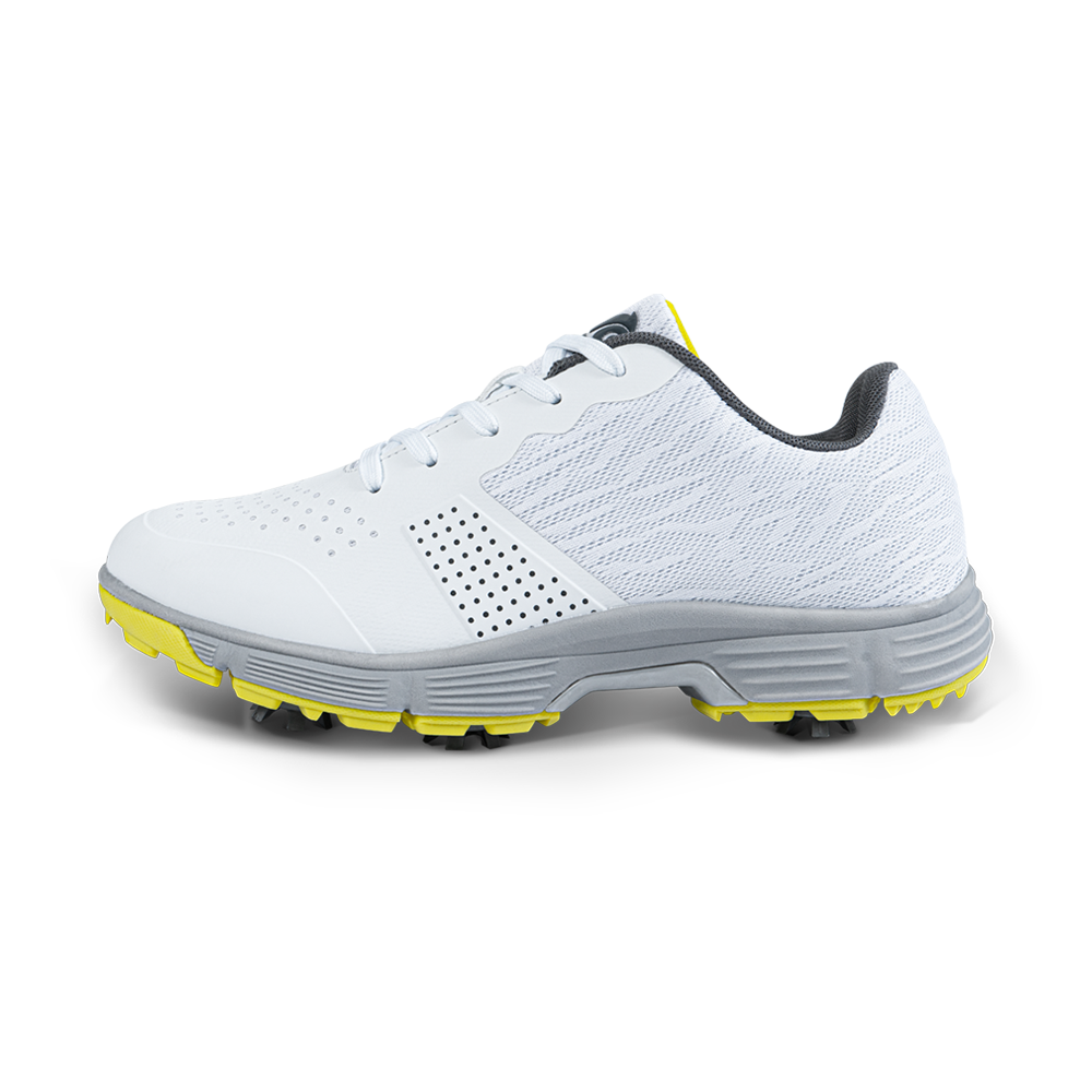 Goating Player G615 Men's Professional Spikes Golf Shoes / White