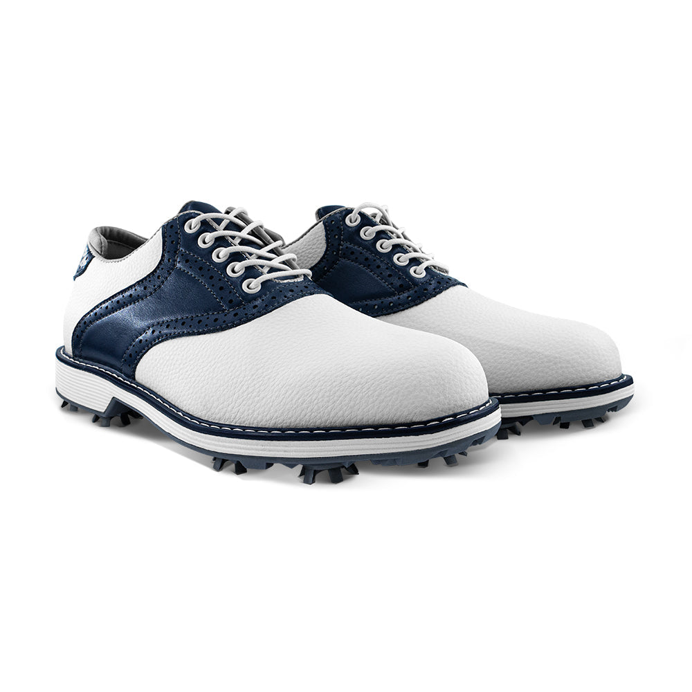 Ask Echo G1 Men's Professional Spikes Golf Shoes  / Blue